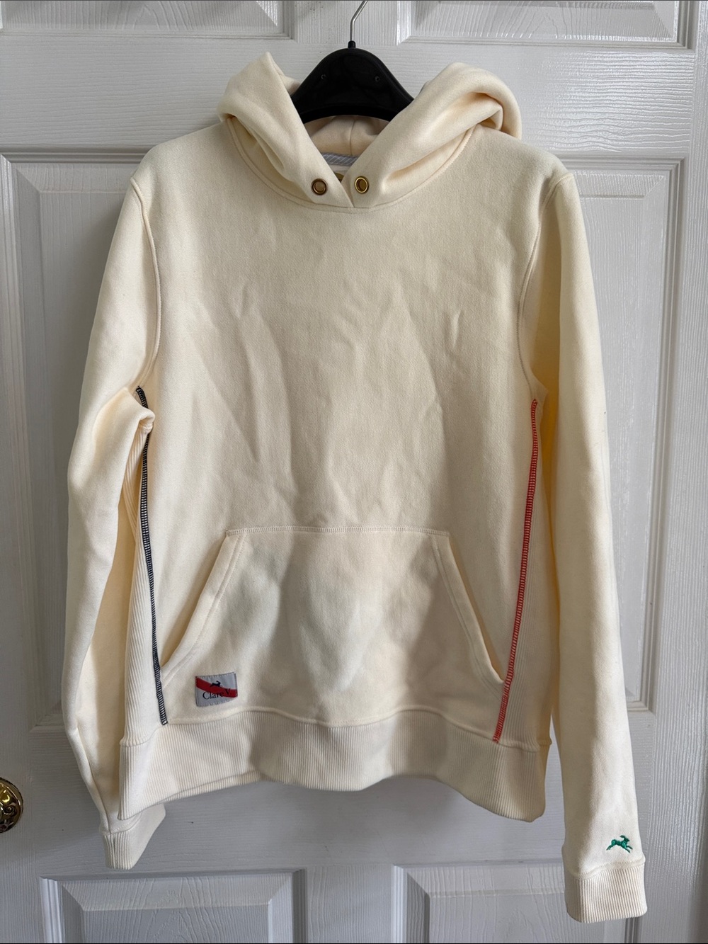 NEW Tracksmith + Clare V Le Jogging Collection Hooded Sweatshirt